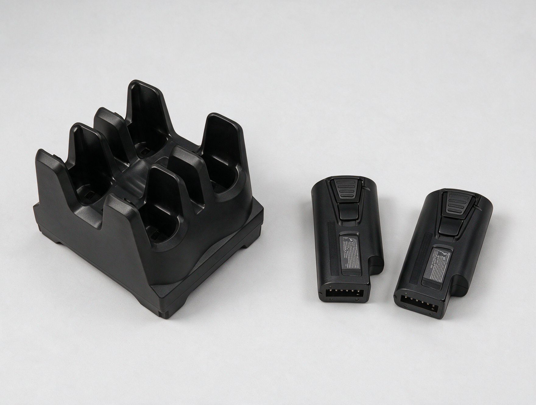 Chargeur 4 emplacements pour batteries de lecteurs RFID Zebra RFD40 et TC22R
